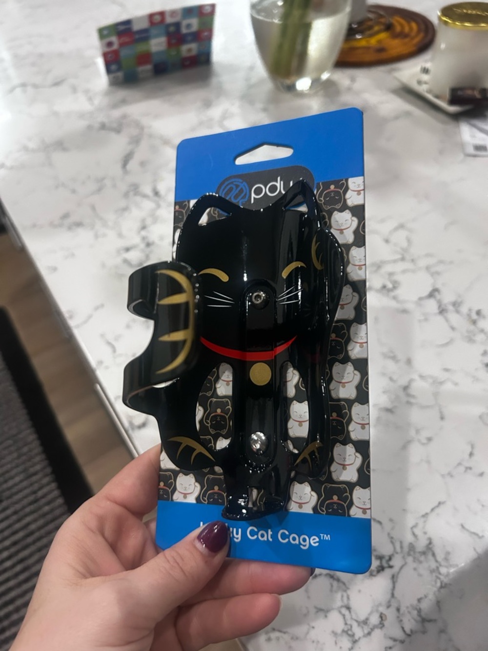 PDW Lucky Cat Cage - Black